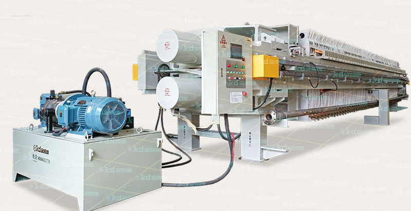 隔膜壓濾機液壓泵站的調試